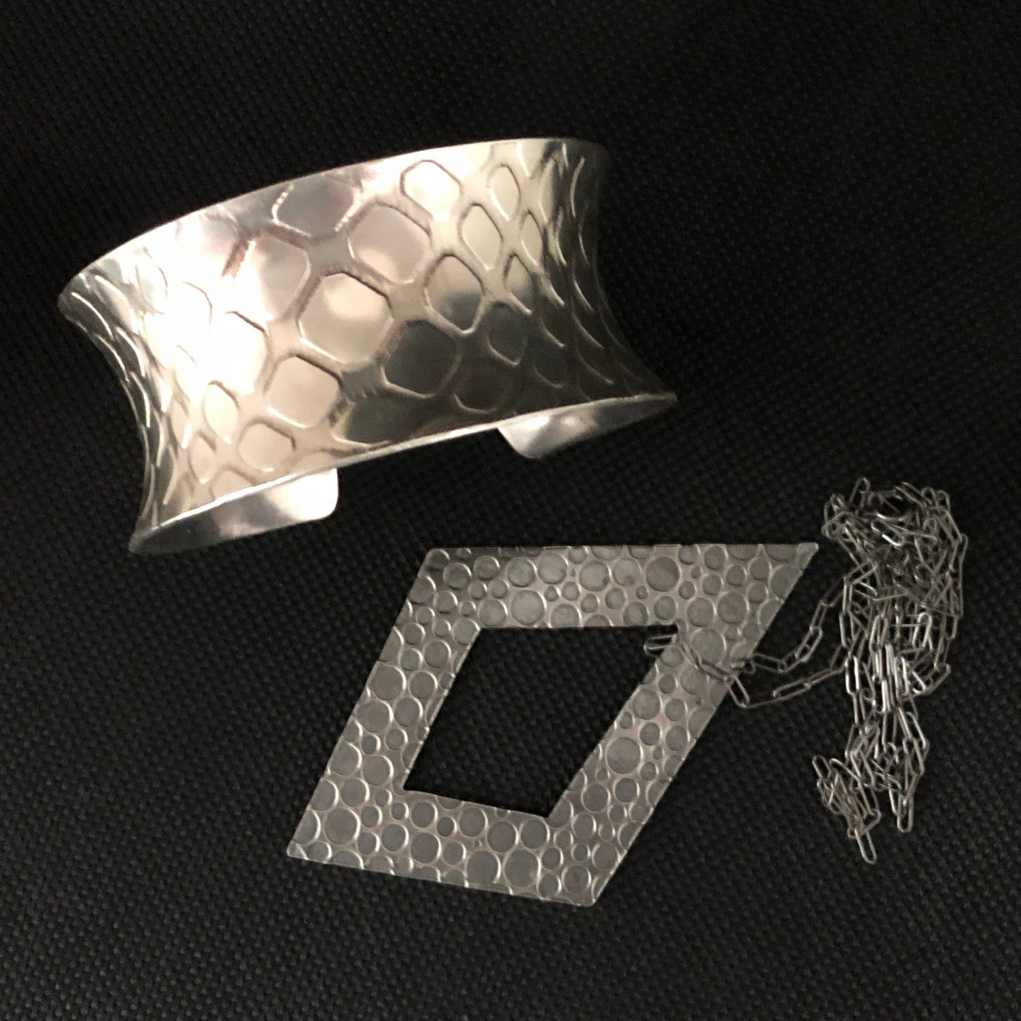 Etching on Sterling Silver