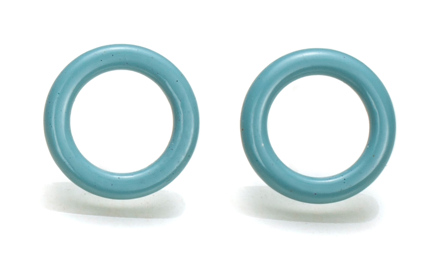 Mini Circle Post Earrings