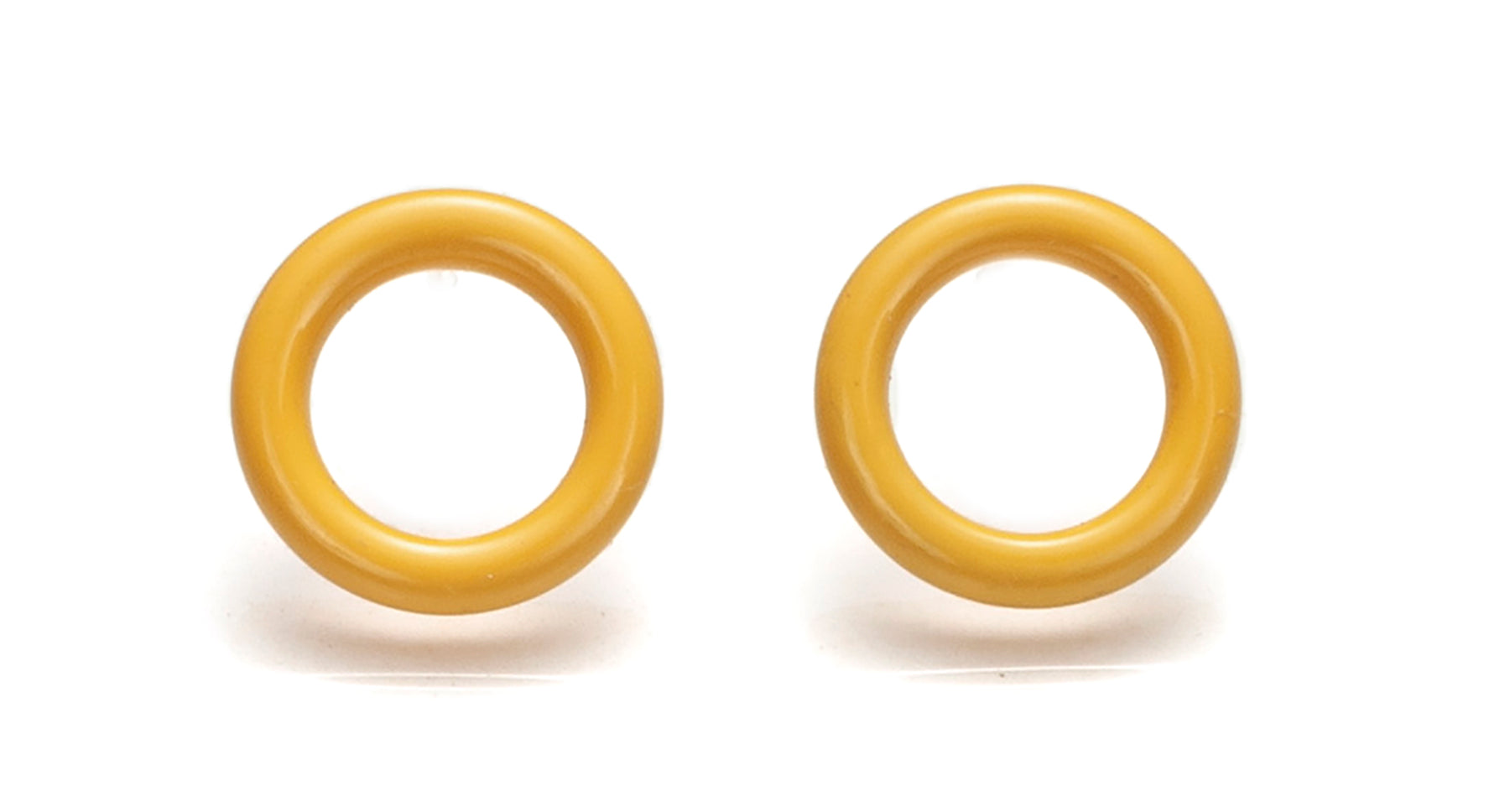 Mini Circle Post Earrings