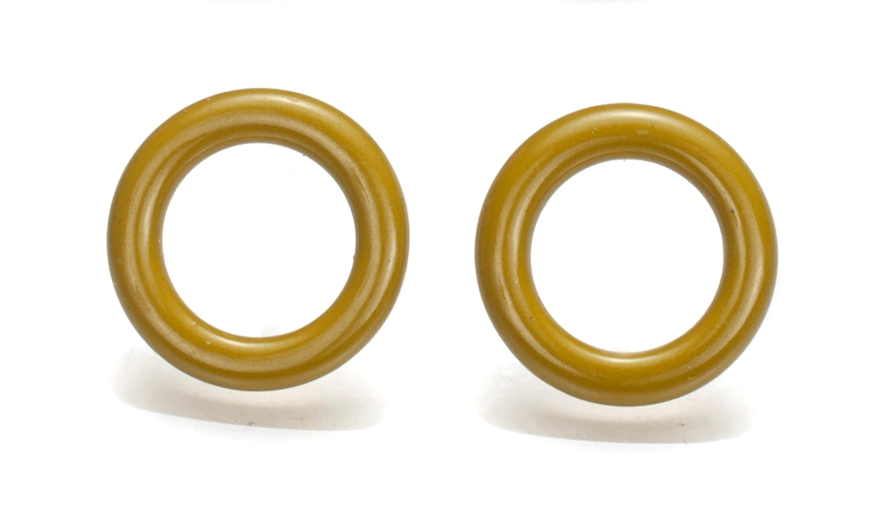 Mini Circle Post Earrings
