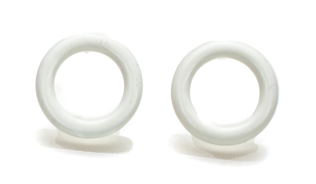 Mini Circle Post Earrings