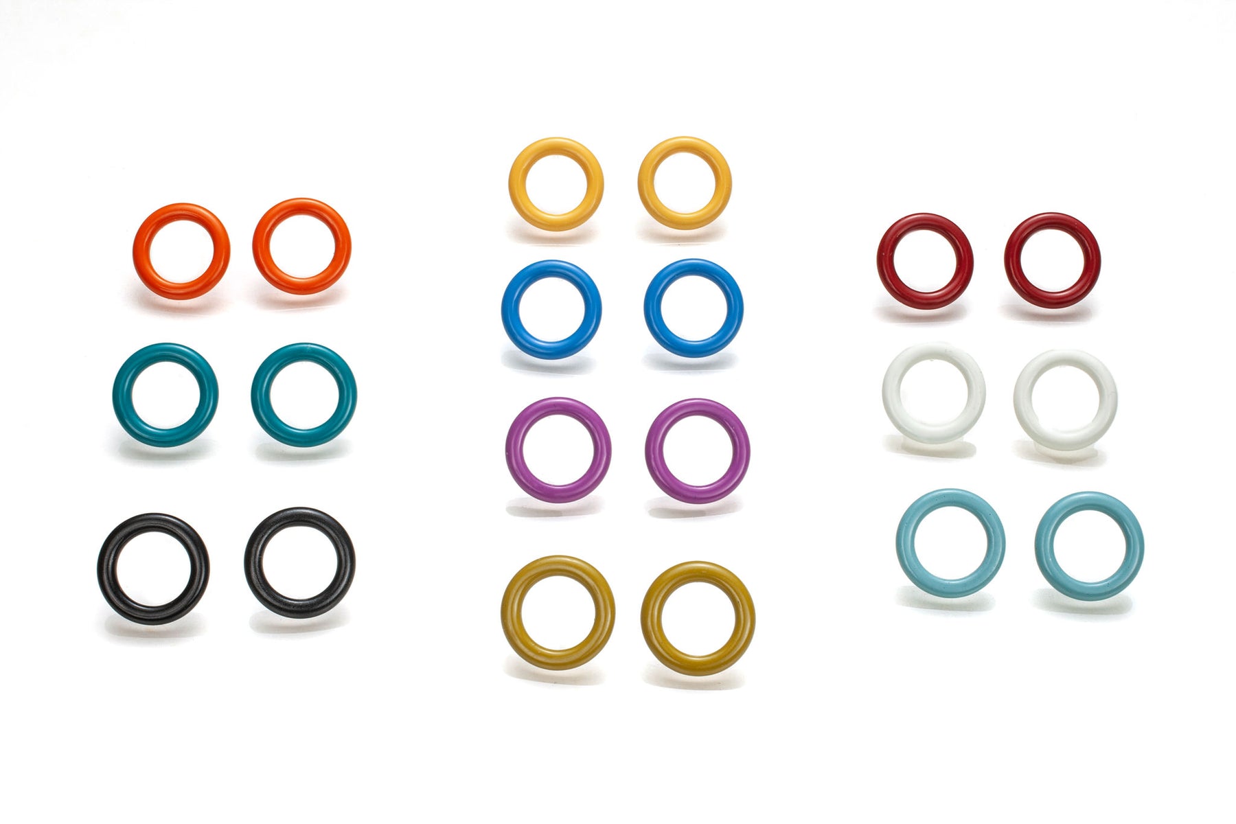 Mini Circle Post Earrings