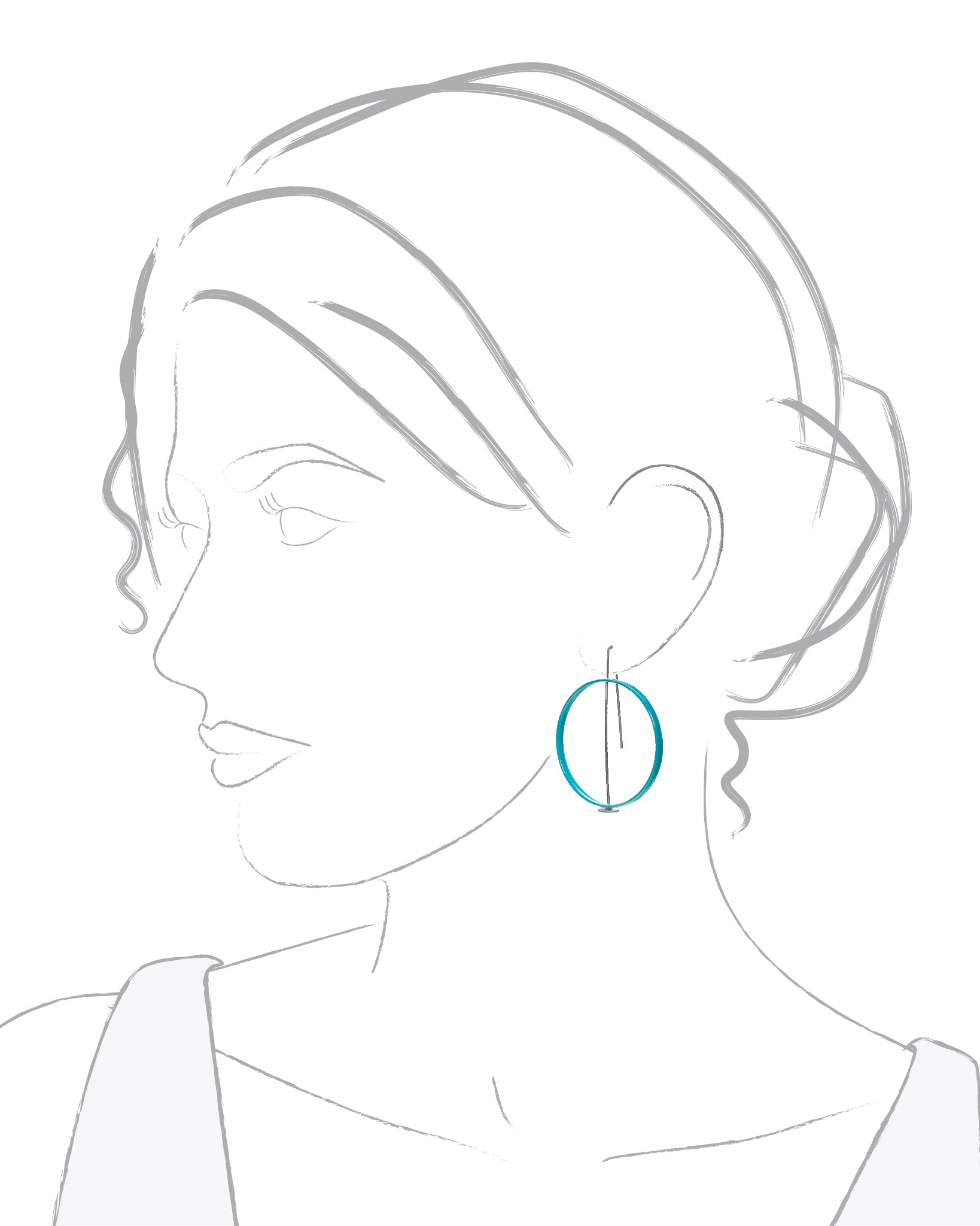 Simple Circle Earrings