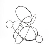 Circle Study Sculpture in Black