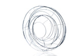 White Circle Scuplture