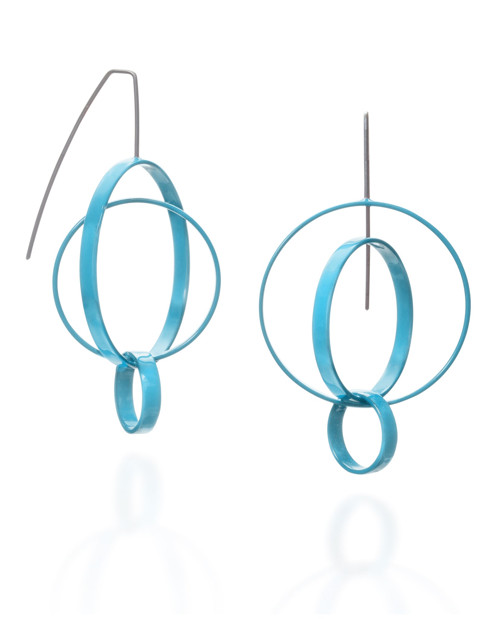 3 Circle Earrings