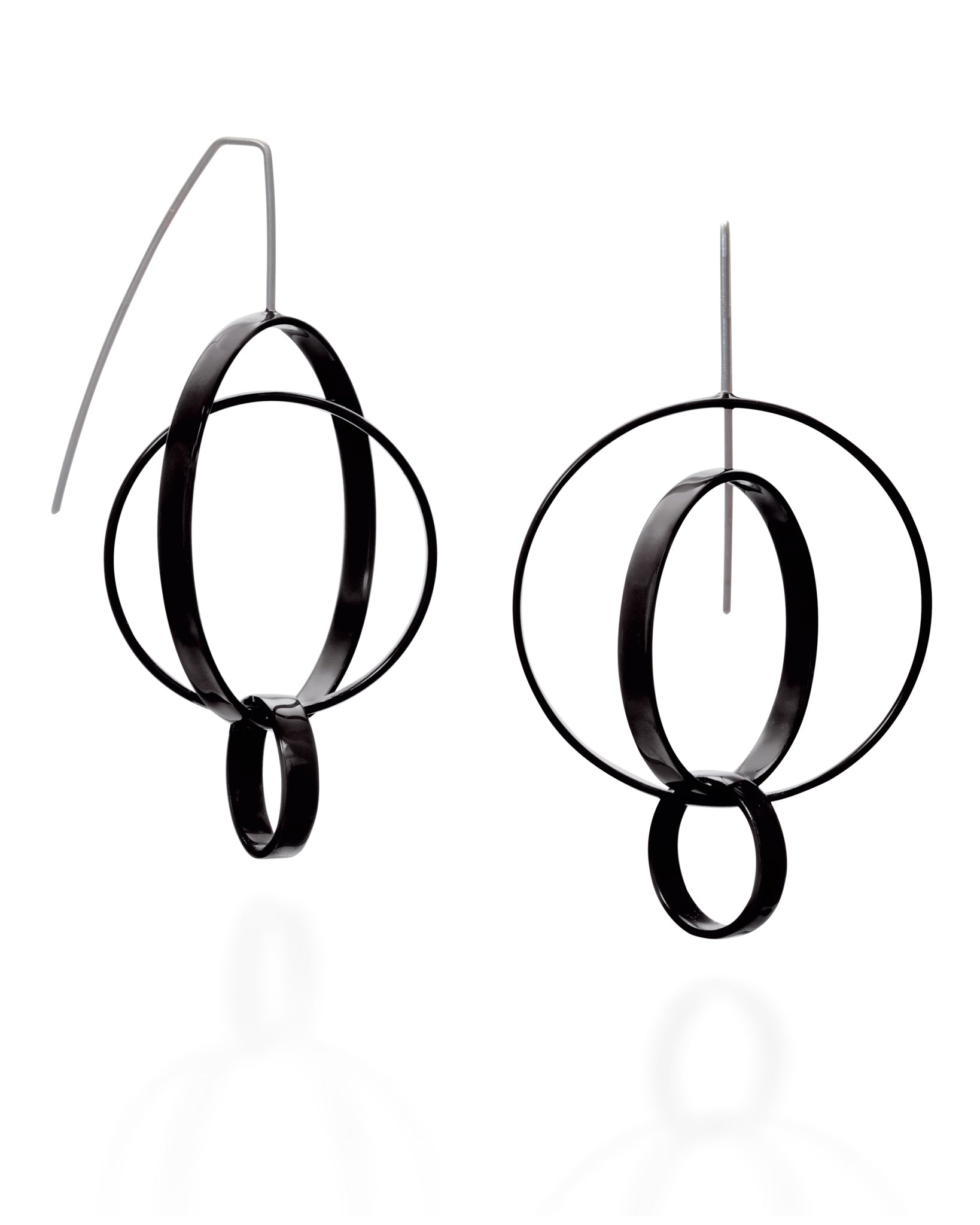 3 Circle Earrings