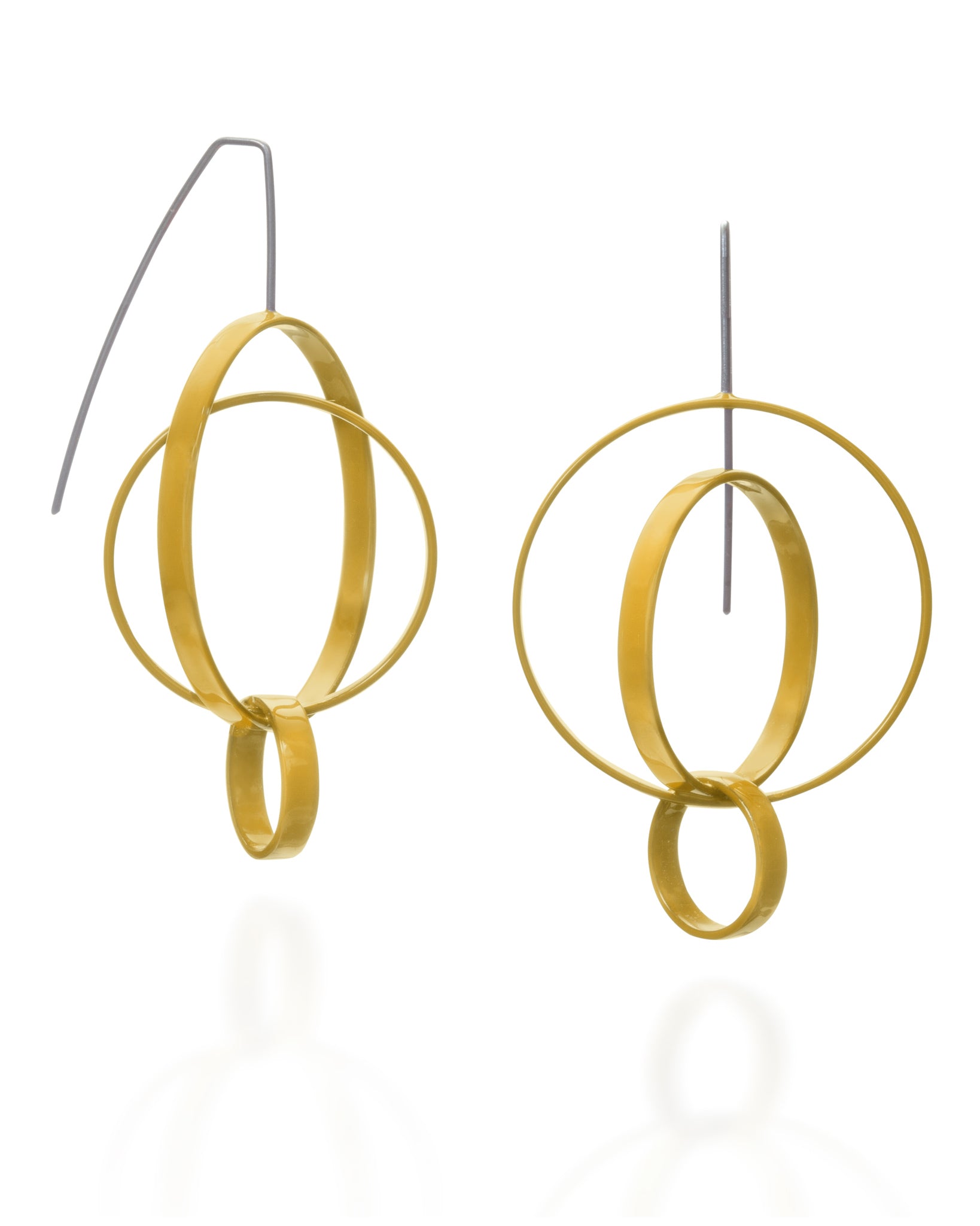 3 Circle Earrings