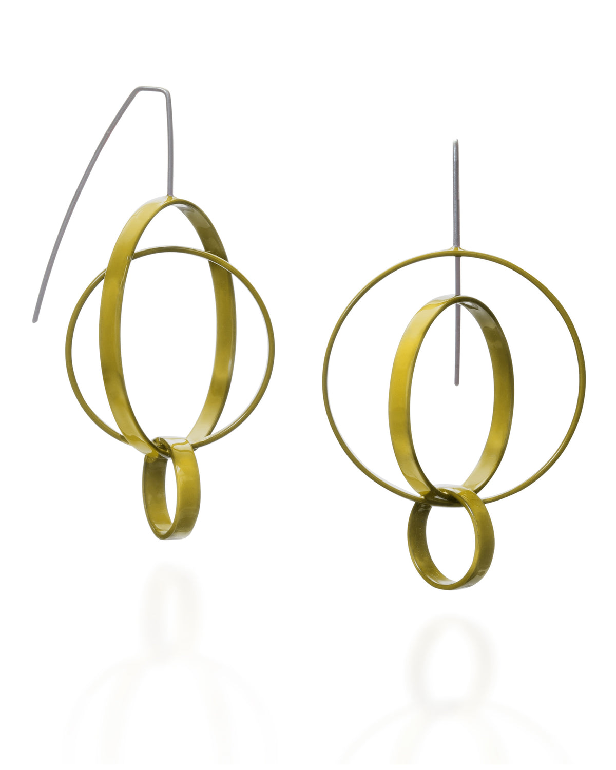 3 Circle Earrings