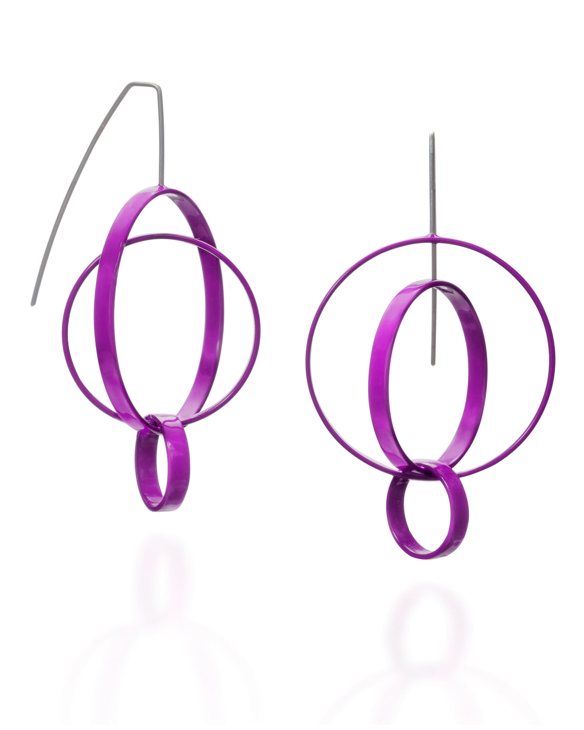 3 Circle Earrings
