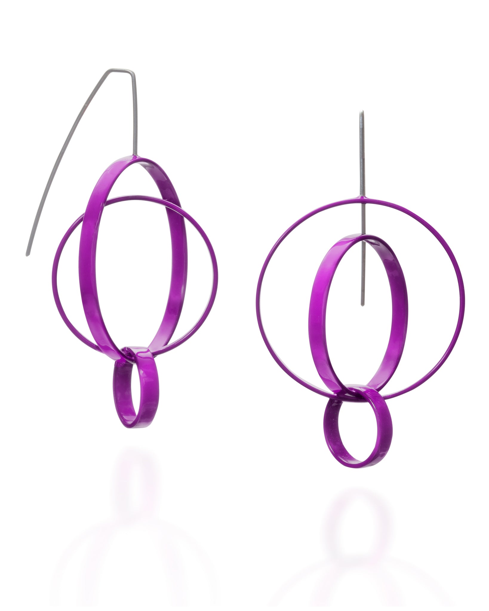 3 Circle Earrings