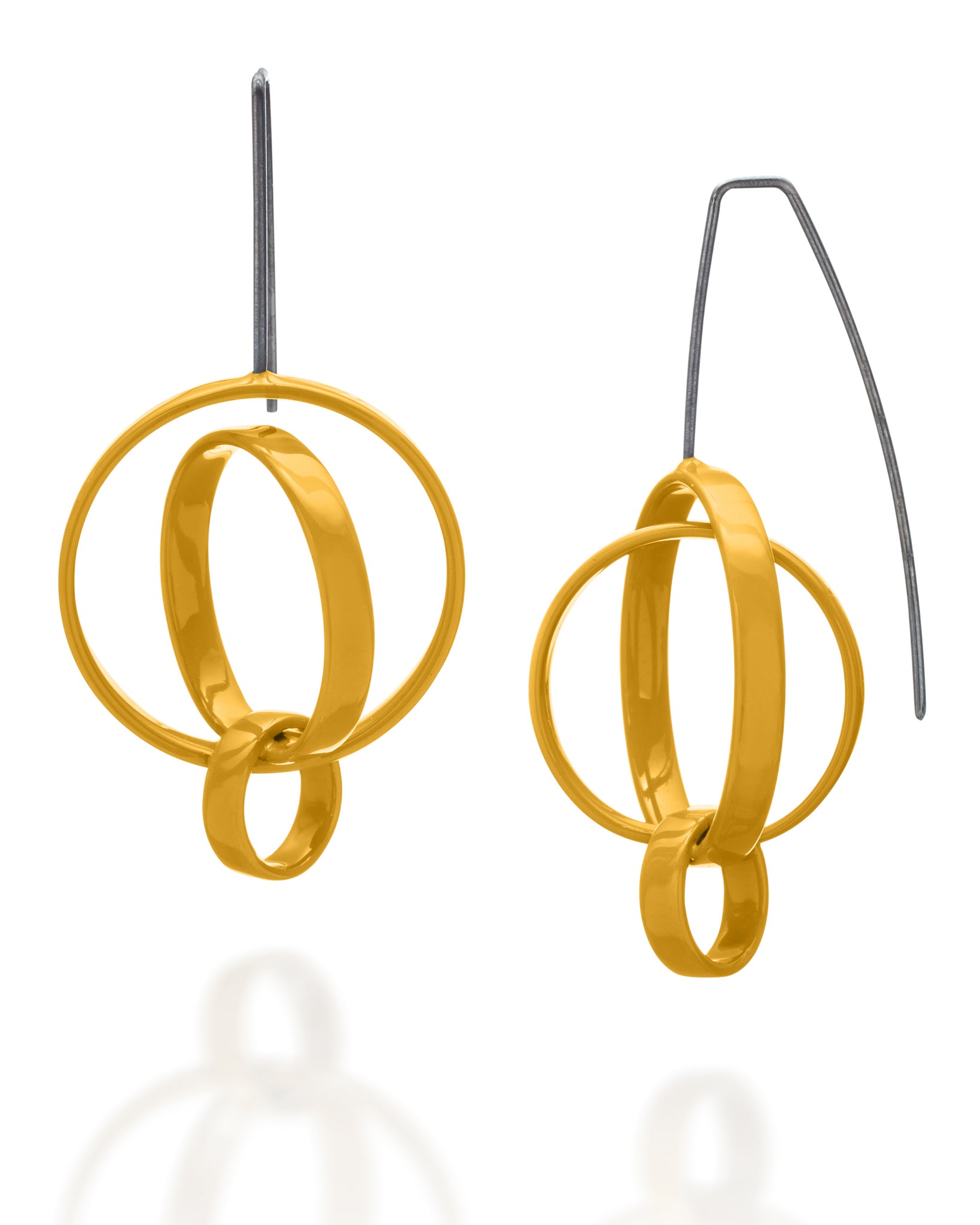 3 Circle Earrings