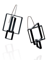 3 Square Earrings