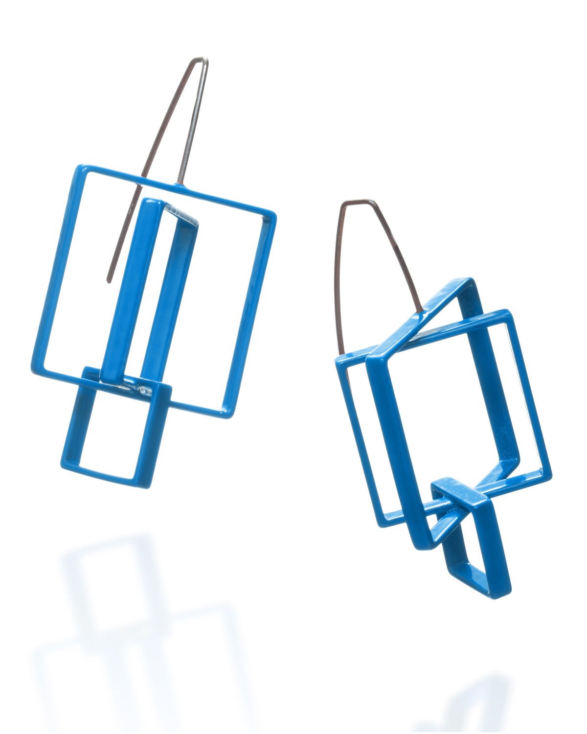 3 Square Earrings