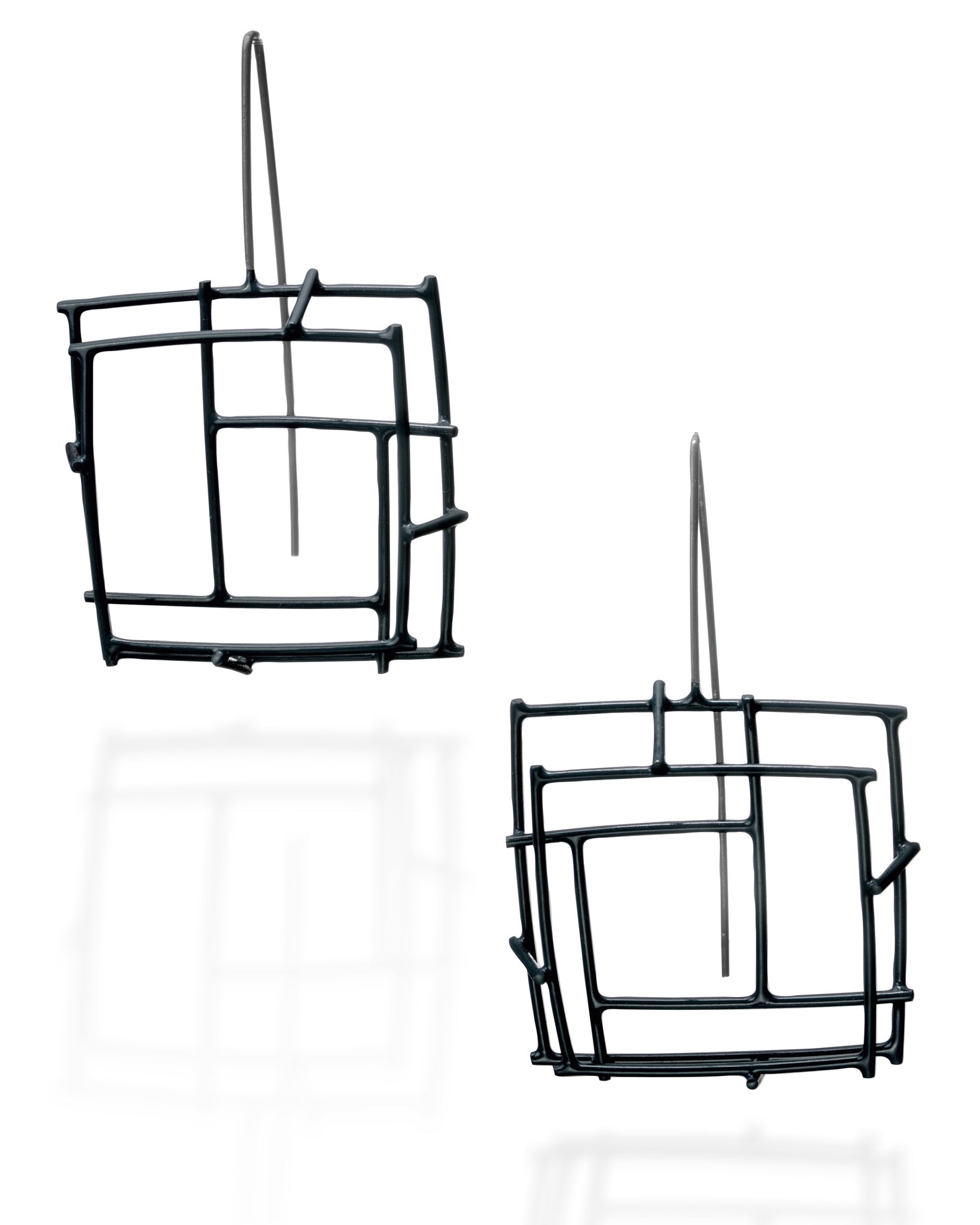 Square Structure Earrings