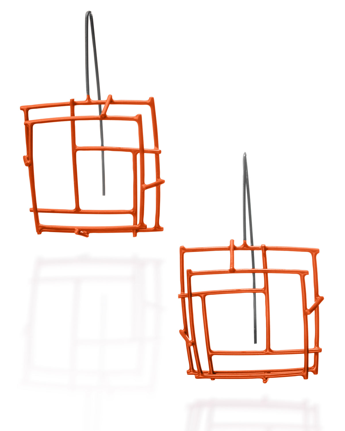 Square Structure Earrings