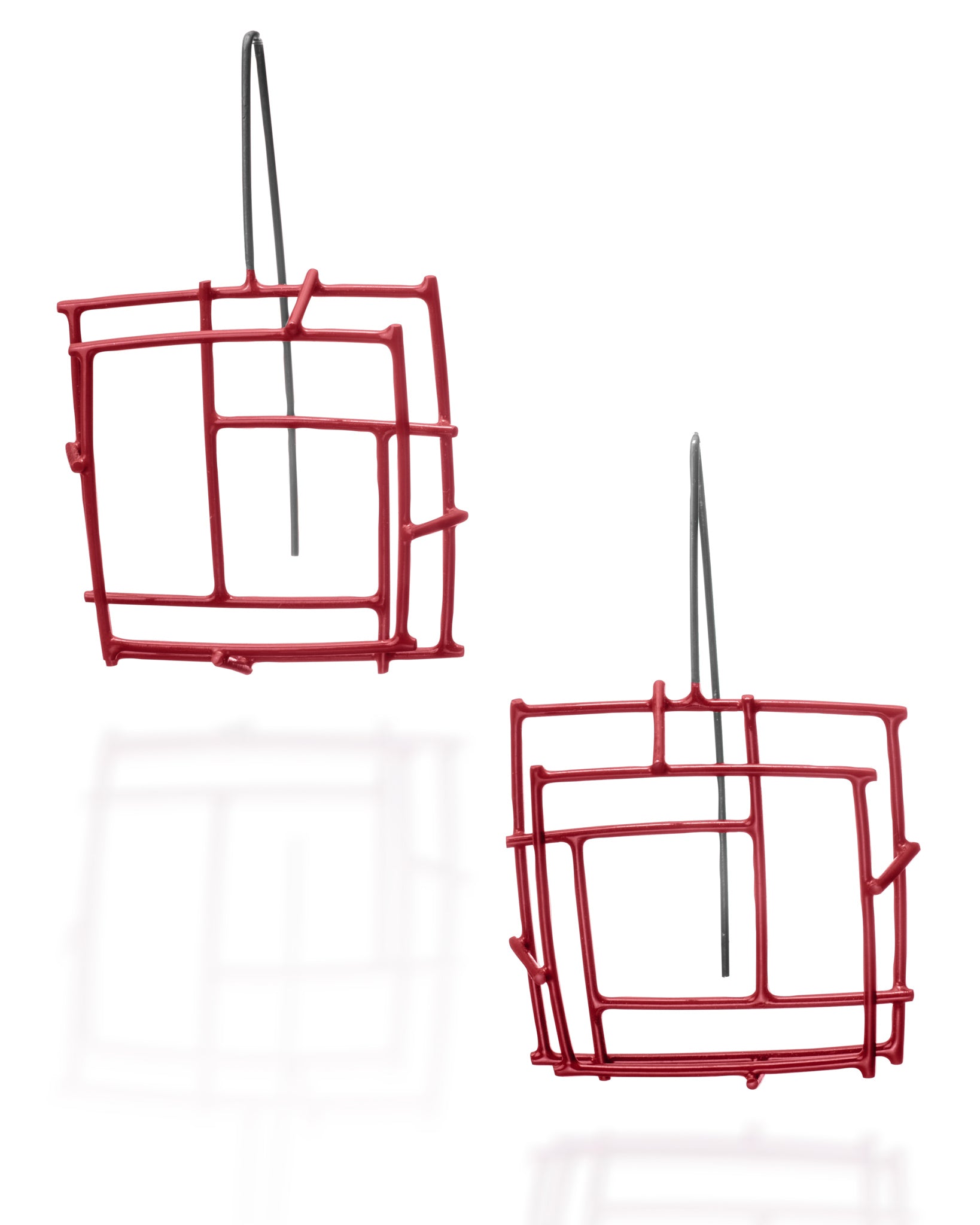 Square Structure Earrings