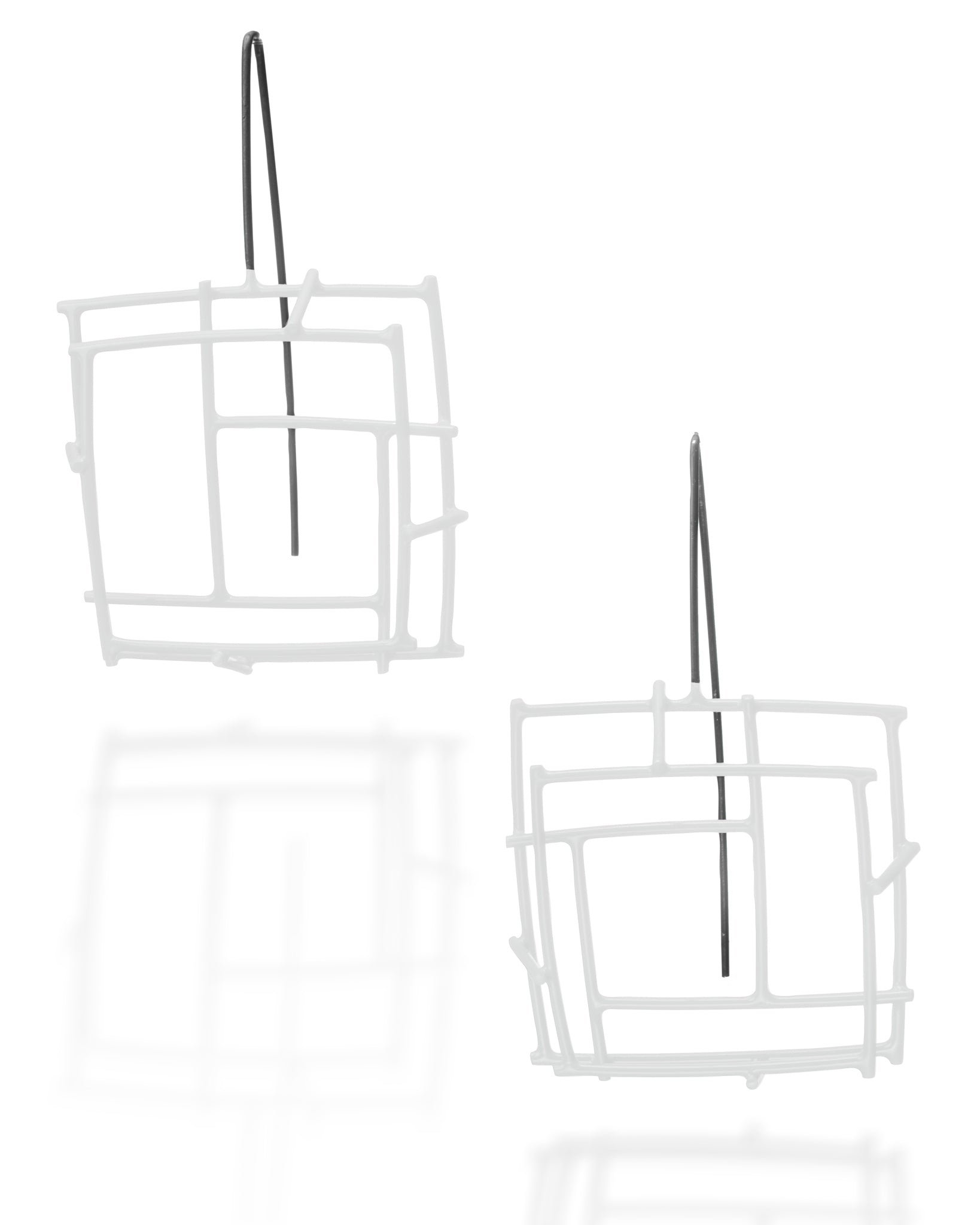 Square Structure Earrings