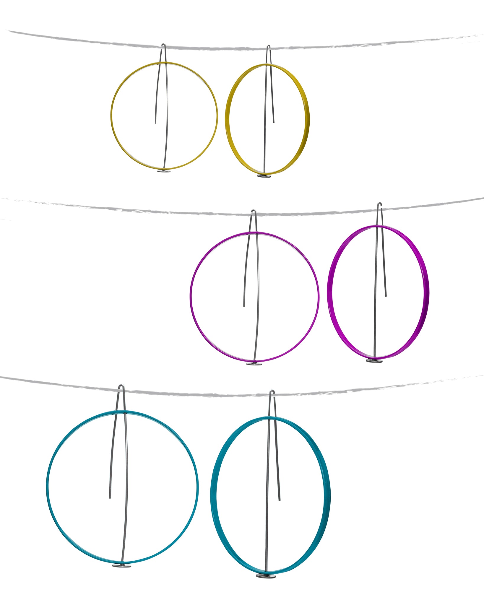 Simple Circle Earrings