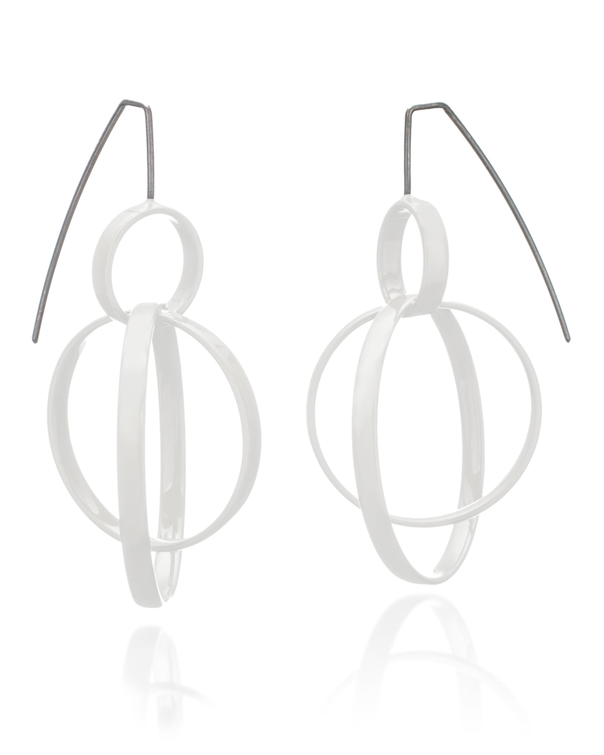 Small Top 3 Circle Earrings
