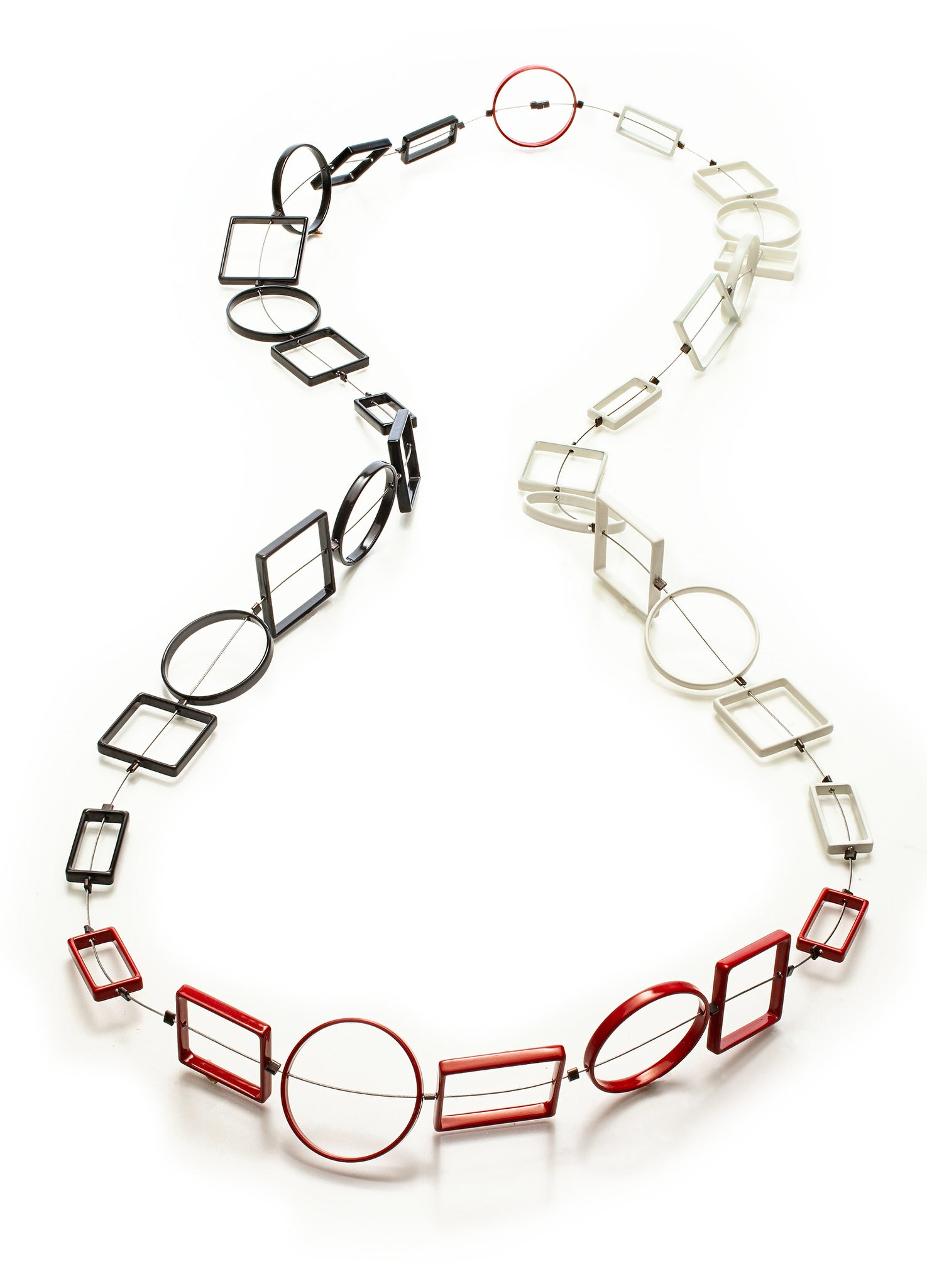 3 Shapes & 3 Colors Necklace