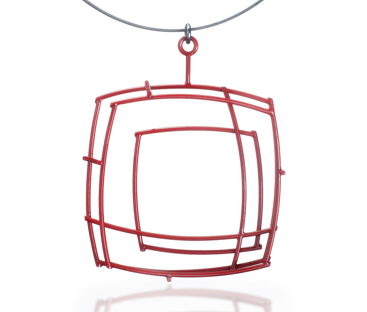 Square Structure Necklace