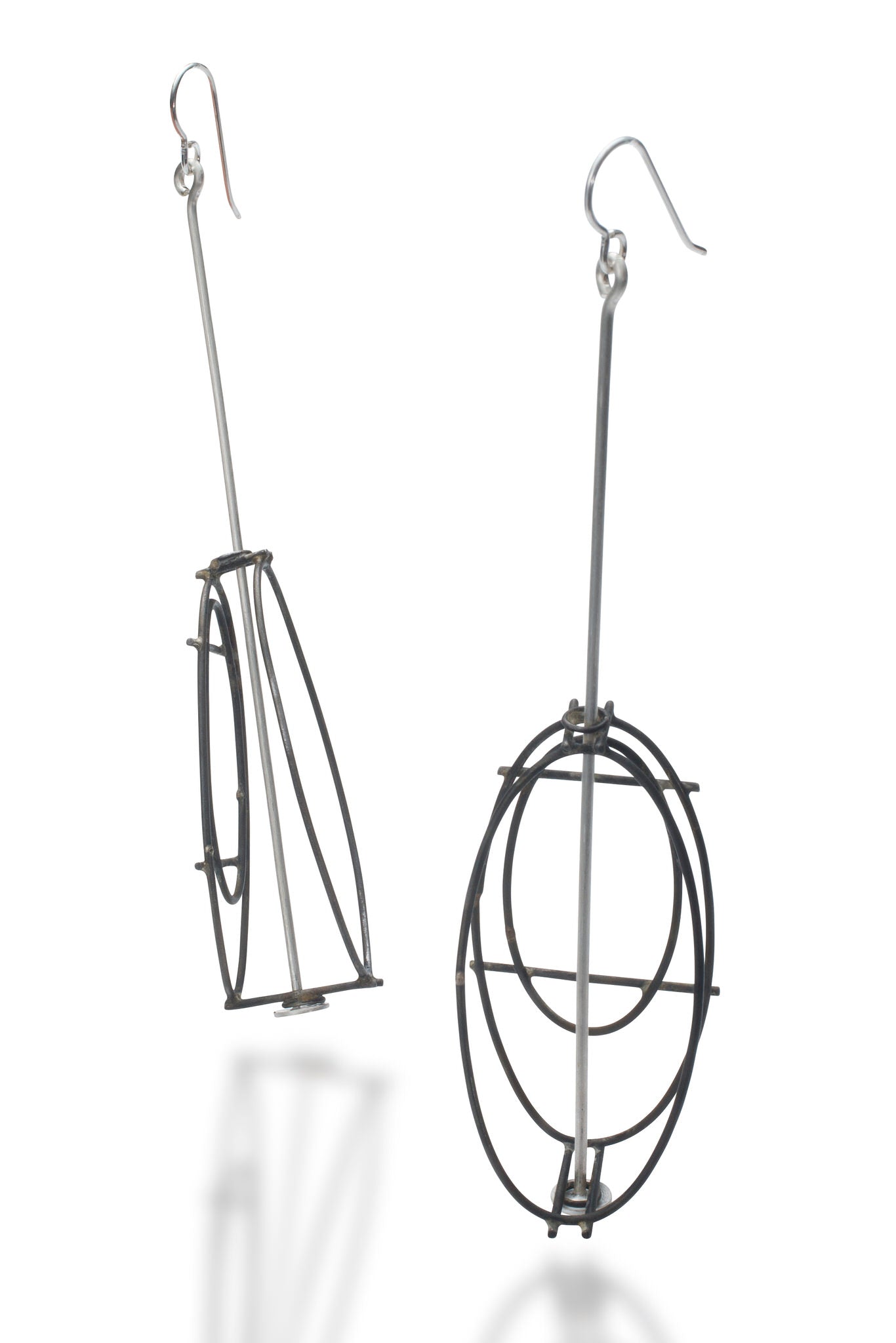 Oval Structure Earrings