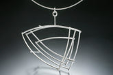 Triangle Structure Pendant in Sterling
