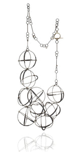 One-of-a-Kind Steel & 18K Yellow Gold Neckpiece