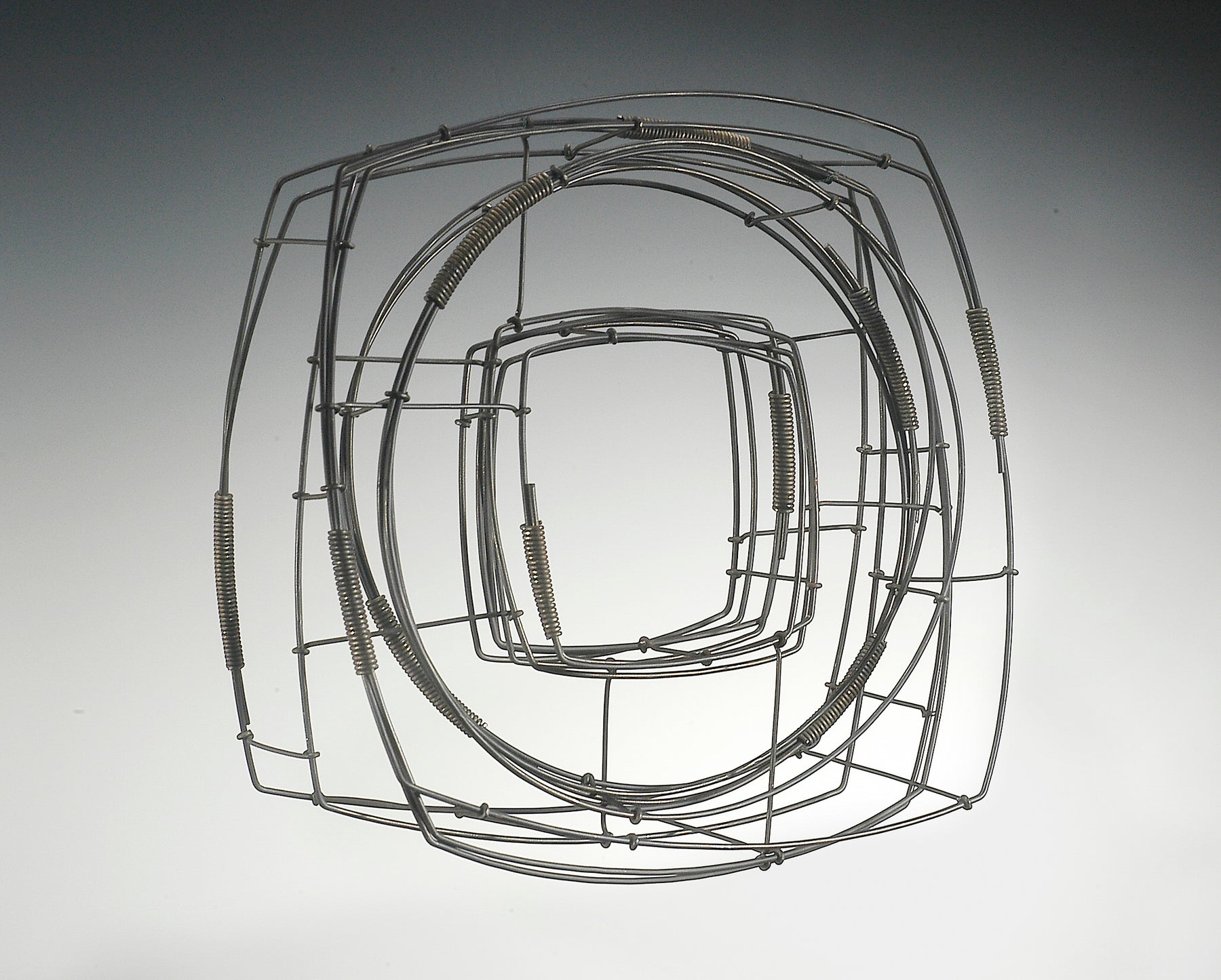 Circle-Square Wire Bracelet