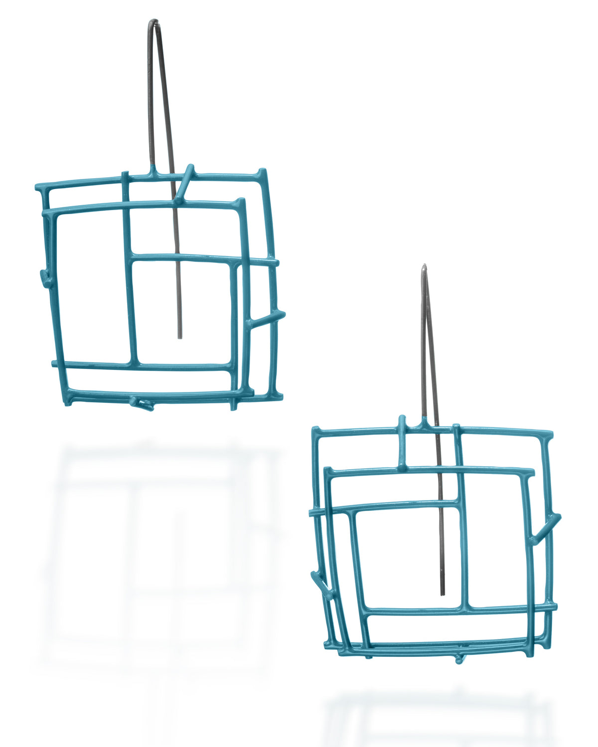 Square Structure Earrings