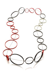 3 Color Circle Necklace
