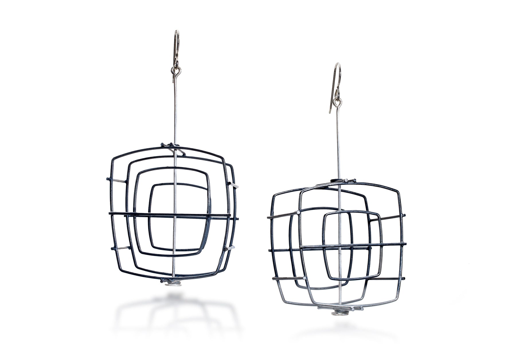 Square Structure Earrings